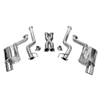 Injen® - Stainless Steel Cat-Back Exhaust System with Split Rear Exit