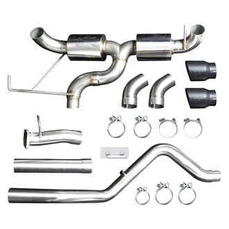 Injen® - 304 SS Cat-Back Exhaust System with Split Rear Exit