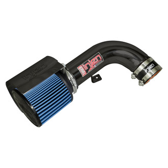 Injen® - SP Series Polished Black Short Ram Air Intake System with Blue Filter