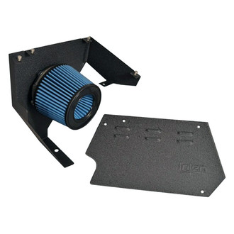Injen® - SP Series Wrinkle Black Short Ram Air Intake System with Blue Filter