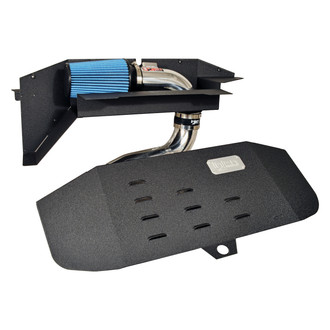 Injen® - SP Series Polished Silver Short Ram Air Intake System with Blue Filter
