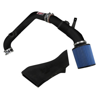 Injen® - SP Series Wrinkle Black Short Ram Air Intake System with Blue Filter