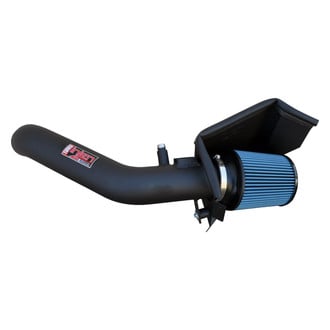 Injen® - SP Series Wrinkle Black Short Ram Air Intake System with Blue Filter