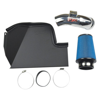 Injen® - SP Series Polished Silver Short Ram Air Intake System with Blue Filter