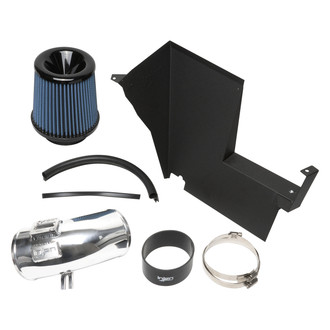 Injen® - SP Series Polished Silver Short Ram Air Intake System with Blue Filter