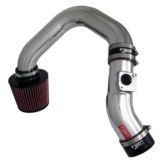 Injen® - SP Series Polished Silver Cold Air Intake System with Blue Filter