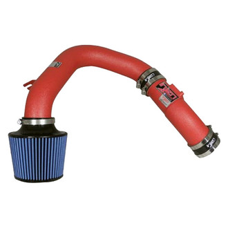 Injen® - SP Series Wrinkle Red Cold Air Intake System with Blue Filter
