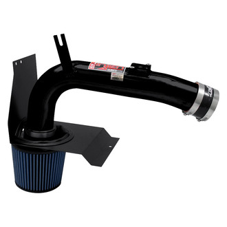 Injen® - SP Series Polished Black Cold Air Intake System with Blue Filter
