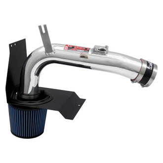 Injen® - SP Series Polished Silver Cold Air Intake System with Blue Filter