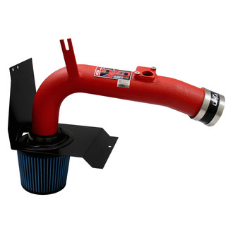 Injen® - SP Series Wrinkle Red Cold Air Intake System with Blue Filter