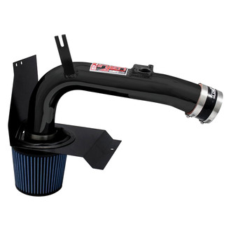 Injen® - SP Series Polished Black Cold Air Intake System with Blue Filter