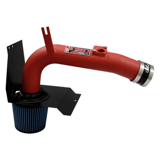 Injen® - SP Series Wrinkle Red Cold Air Intake System with Blue Filter