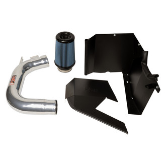 Injen® - SP Series Polished Silver Cold Air Intake System with Blue Filter