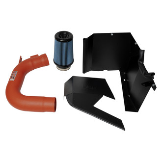 Injen® - SP Series Wrinkle Red Cold Air Intake System with Blue Filter