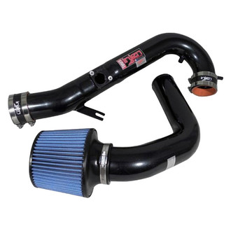 Injen® - SP Series Polished Black Cold Air Intake System with Blue Filter