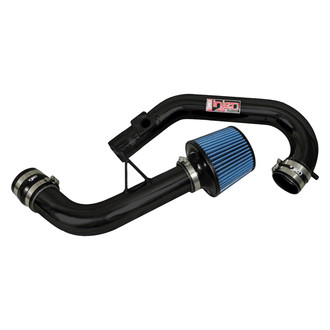 Injen® - SP Series Polished Black Cold Air Intake System with Blue Filter