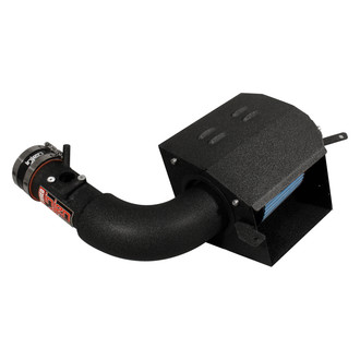 Injen® - SP Series Wrinkle Black Short Ram Air Intake System with Blue Filter