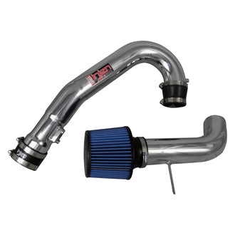 Injen® - SP Series Polished Silver Cold Air Intake System with Blue Filter