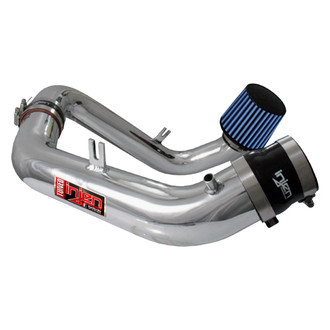 Injen® - SP Series Polished Silver Cold Air Intake System with Blue Filter