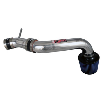 Injen® - SP Series Polished Silver Cold Air Intake System with Blue Filter
