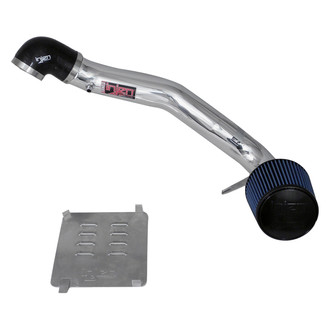 Injen® - SP Series Polished Silver Cold Air Intake System with Blue Filter