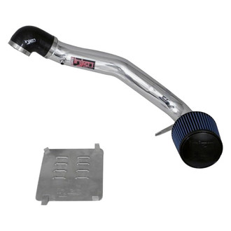 Injen® - SP Series Polished Silver Cold Air Intake System with Blue Filter