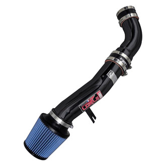 Injen® - SP Series Polished Black Cold Air Intake System with Blue Filter
