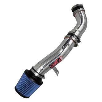 Injen® - SP Series Polished Silver Cold Air Intake System with Blue Filter