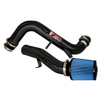 Injen® - SP Series Polished Black Cold Air Intake System with Blue Filter