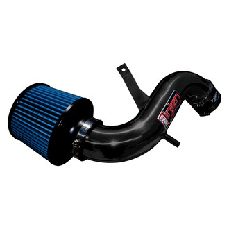 Injen® - SP Series Polished Black Short Ram Air Intake System with Blue Filter