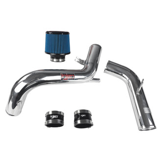 Injen® - SP Series Polished Silver Cold Air Intake System with Blue Filter