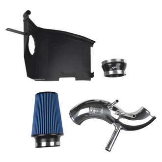Injen® - SP Series Polished Silver Short Ram Air Intake System with Blue Filter
