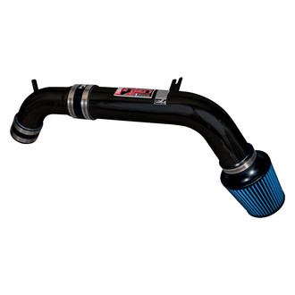 Injen® - SP Series Polished Black Cold Air Intake System with Blue Filter