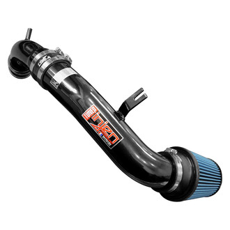Injen® - SP Series Polished Black Cold Air Intake System with Blue Filter