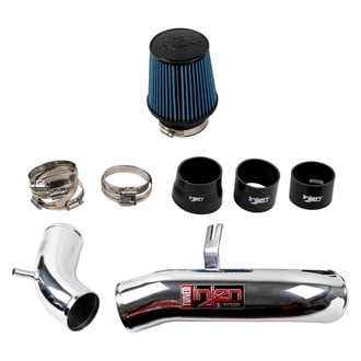 Injen® - SP Series Polished Silver Cold Air Intake System with Blue Filter