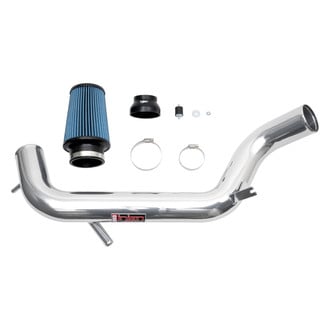 Injen® - SP Series Polished Silver Cold Air Intake System with Blue Filter
