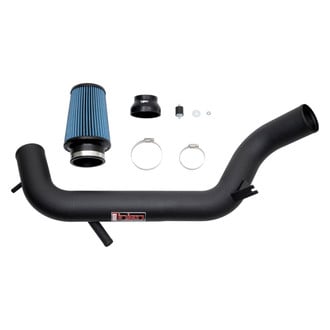 Injen® - SP Series Wrinkle Black Cold Air Intake System with Blue Filter