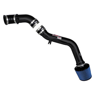 Injen® - SP Series Polished Black Cold Air Intake System with Blue Filter