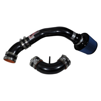 Injen® - SP Series Polished Black Cold Air Intake System with Blue Filter