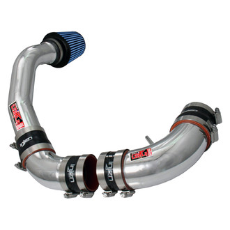 Injen® - SP Series Polished Silver Cold Air Intake System with Blue Filter