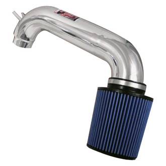 Injen® - SP Series Polished Silver Cold Air Intake System with Blue Filter