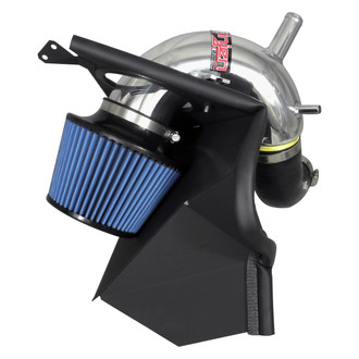 Injen® - SP Series Polished Silver Short Ram Air Intake System with Blue Filter