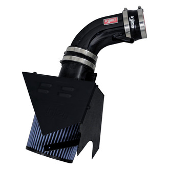 Injen® - SP Series Polished Black Short Ram Air Intake System with Blue Filter
