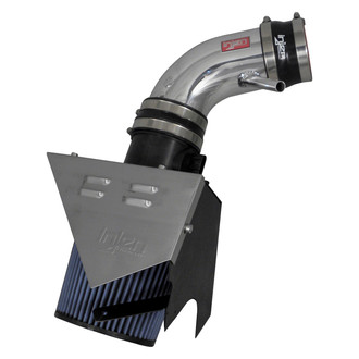 Injen® - SP Series Polished Silver Short Ram Air Intake System with Blue Filter