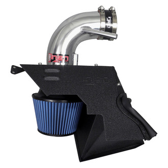 Injen® - SP Series Polished Silver Short Ram Air Intake System with Blue Filter