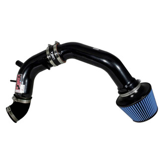 Injen® - SP Series Polished Black Cold Air Intake System with Blue Filter