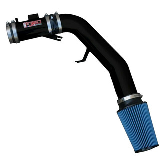 Injen® - SP Series Polished Black Cold Air Intake System with Blue Filter