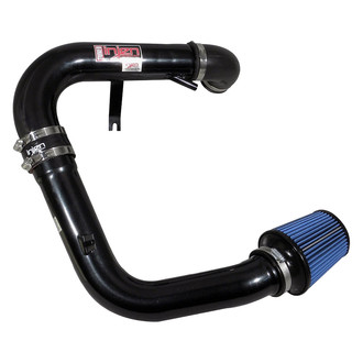 Injen® - SP Series Polished Black Cold Air Intake System with Blue Filter
