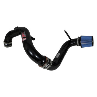 Injen® - SP Series Polished Black Cold Air Intake System with Blue Filter
