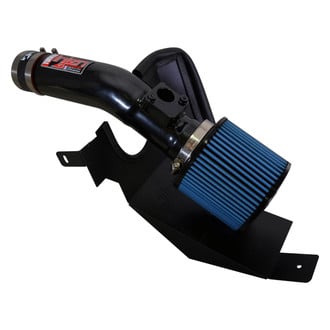 Injen® - SP Series Polished Black Short Ram Air Intake System with Blue Filter